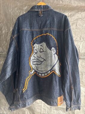 90s Deadstock Platinum Fubu Jean Jacket Men’s XXL Fat Albert